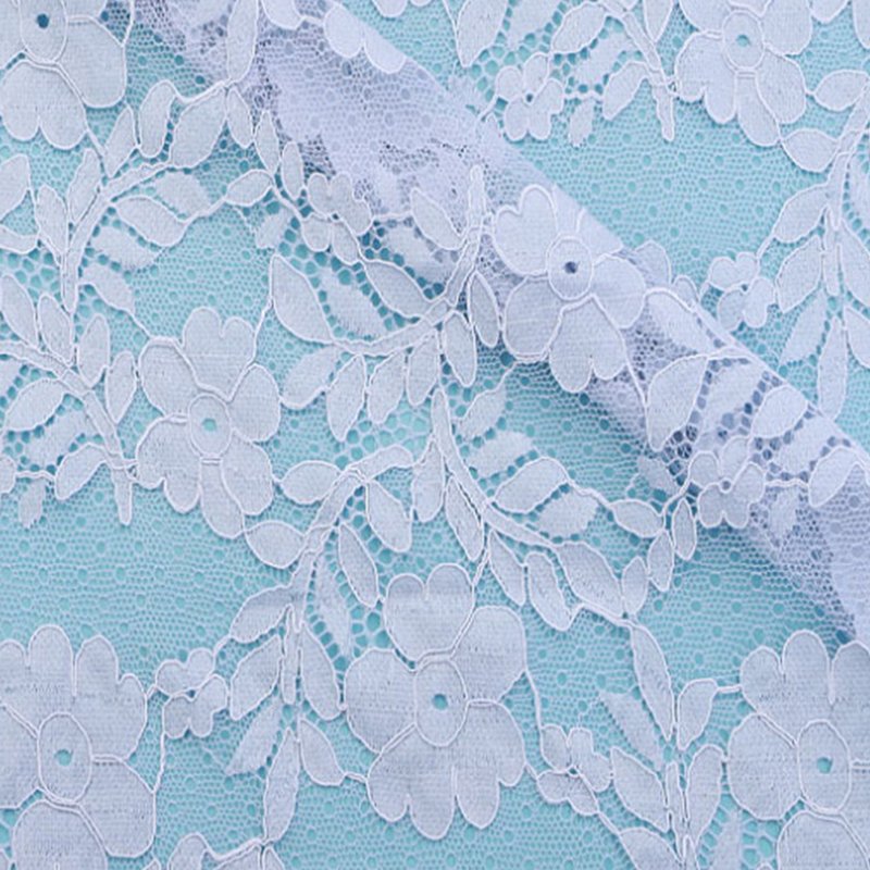 Rose Women's Nylon Lace Fabric for Women's Wear Wholesale Supplier 12